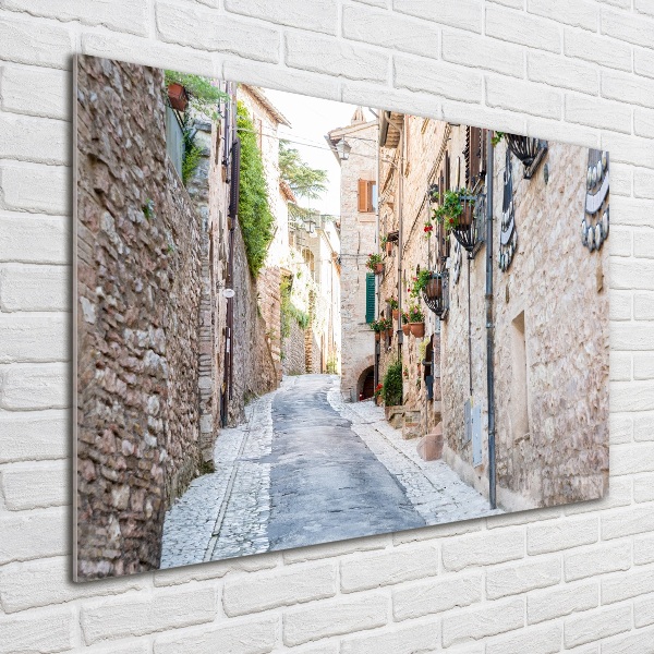 Quadro su vetro Viale cittadino