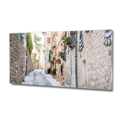 Quadro su vetro Viale cittadino