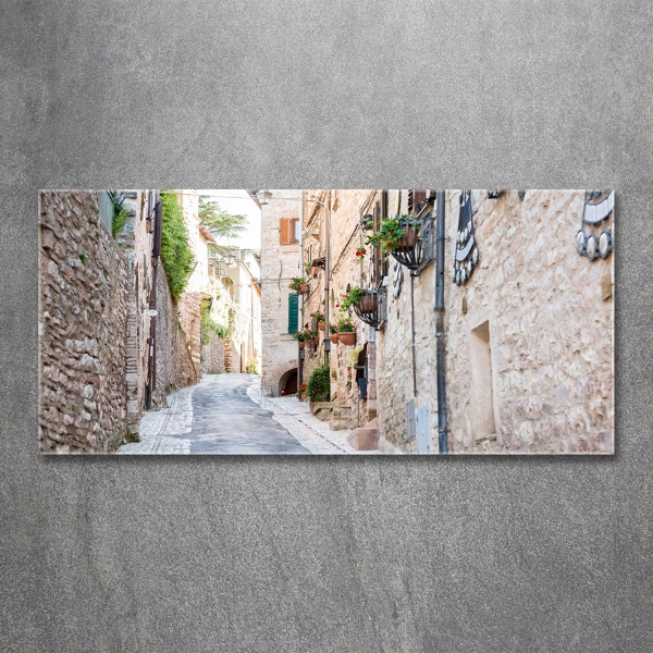 Quadro su vetro Viale cittadino