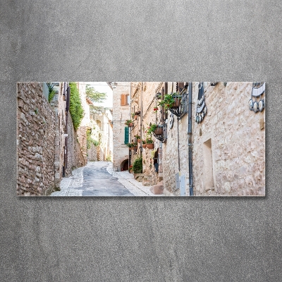 Quadro su vetro Viale cittadino