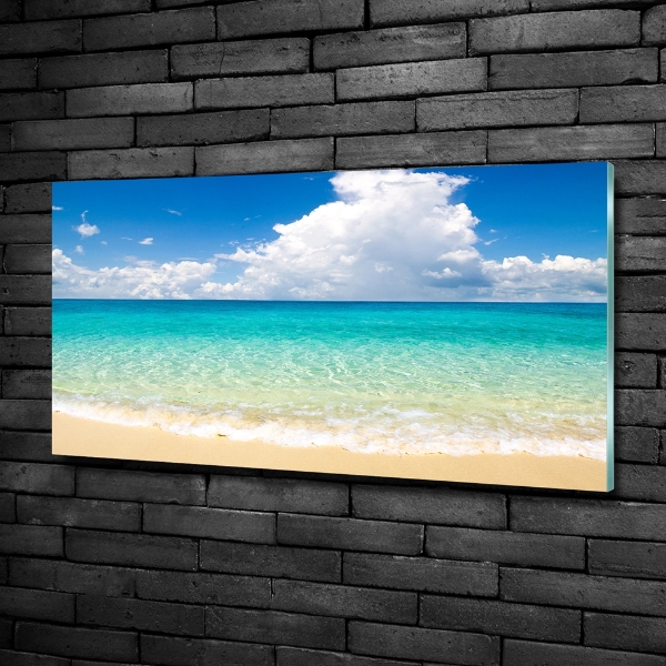 Quadro vetro Spiaggia del Paradiso