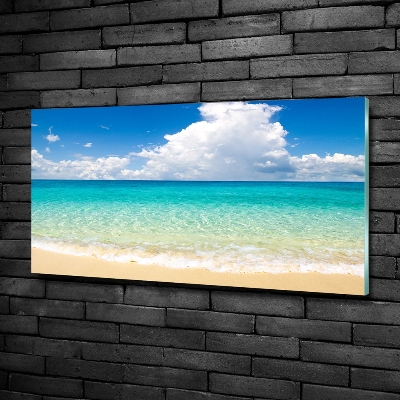 Quadro vetro Spiaggia del Paradiso