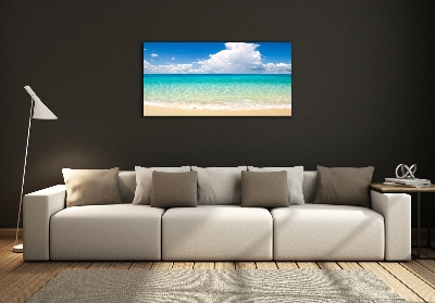 Quadro vetro Spiaggia del Paradiso