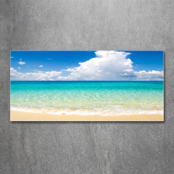 Quadro vetro Spiaggia del Paradiso