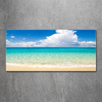 Quadro vetro Spiaggia del Paradiso