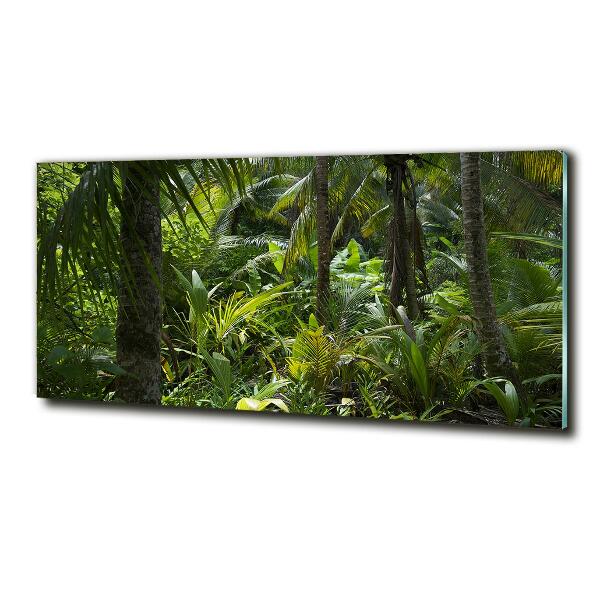 Quadro in vetro Foresta tropicale