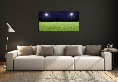 Quadro vetro Campo da calcio