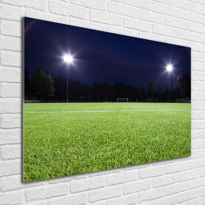 Quadro vetro Campo da calcio