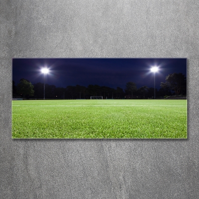 Quadro vetro Campo da calcio