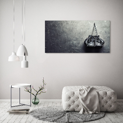 Quadro su vetro Guantoni da boxe