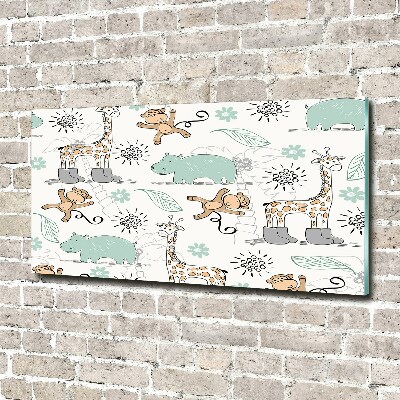 Quadro su vetro Animali