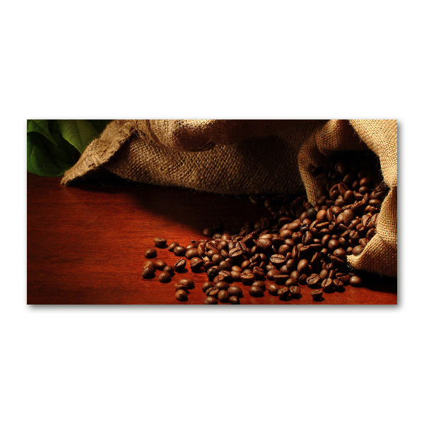Quadro su vetro Chicchi di caffè