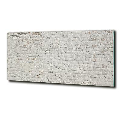 Quadro in verde Muro di mattoni