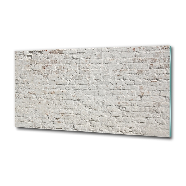 Quadro in verde Muro di mattoni