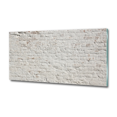 Quadro in verde Muro di mattoni