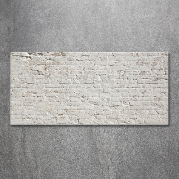 Quadro in verde Muro di mattoni