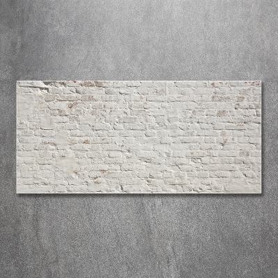 Quadro in verde Muro di mattoni