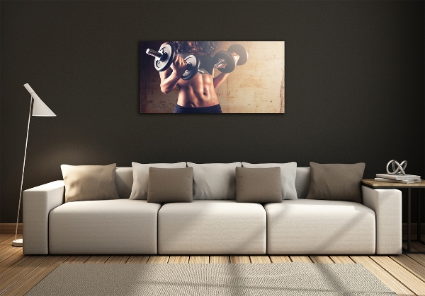 Quadro su vetro Edificio sportivo