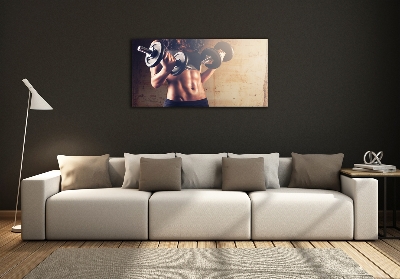 Quadro su vetro Edificio sportivo