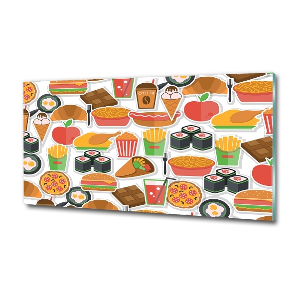 Quadro vetro Fast food