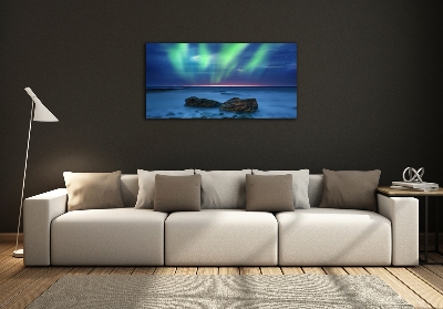 Quadro su vetro Aurora boreale