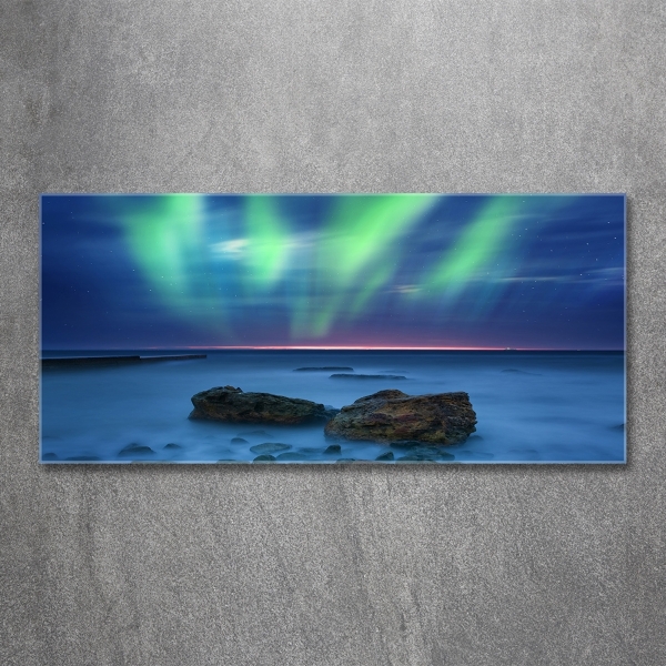 Quadro su vetro Aurora boreale