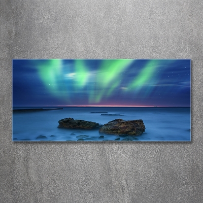 Quadro su vetro Aurora boreale