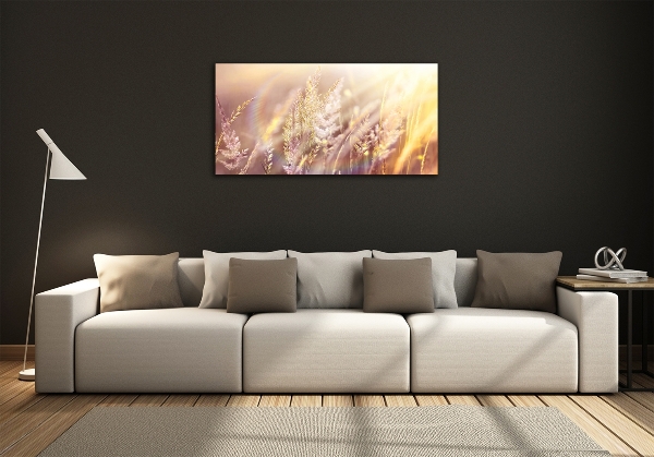 Quadro vetro Erba alta