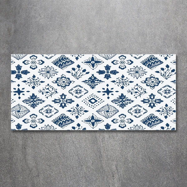 Quadro su vetro Motivo floreale