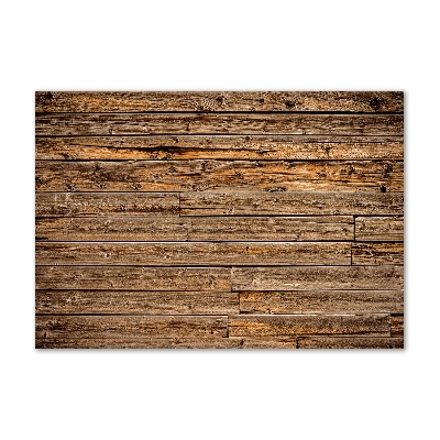 Quadro su vetro Parete in legno