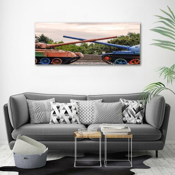 Quadro su vetro Due serbatoi