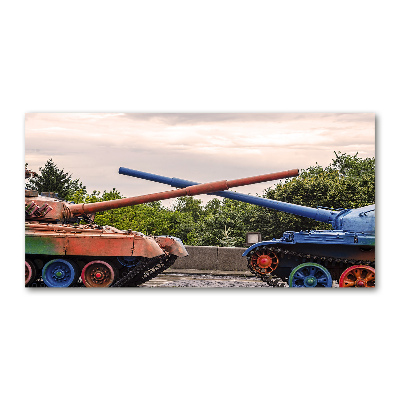 Quadro su vetro Due serbatoi