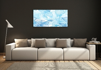 Quadro vetro Fiori hawaiani