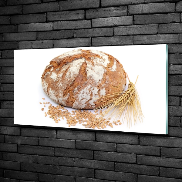 Quadro su vetro Pane e grano
