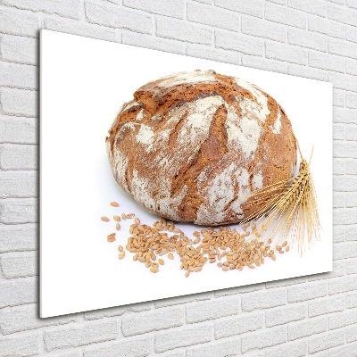 Quadro su vetro Pane e grano