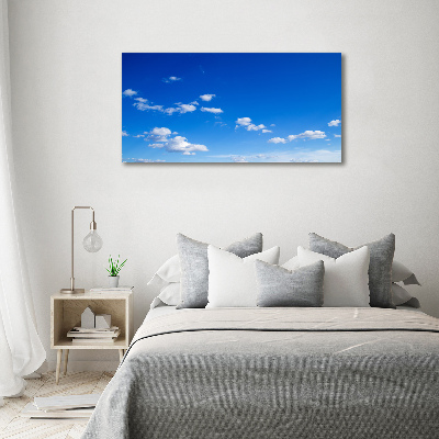 Quadro in vetro Nuvole nel cielo