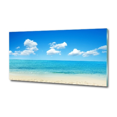 Quadro vetro Spiaggia del Paradiso