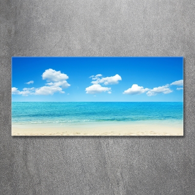 Quadro vetro Spiaggia del Paradiso