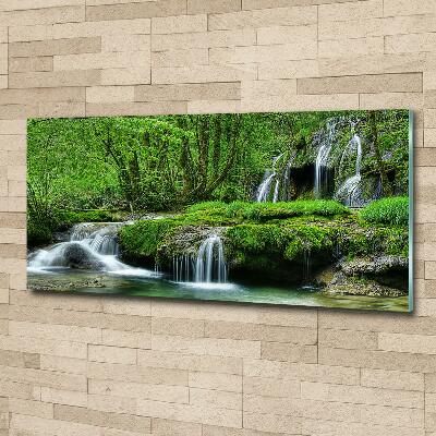 Quadro in verde Cascate