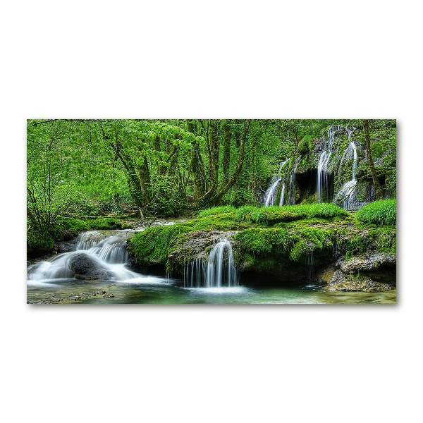 Quadro in verde Cascate