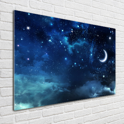 Quadro vetro Cielo stellato