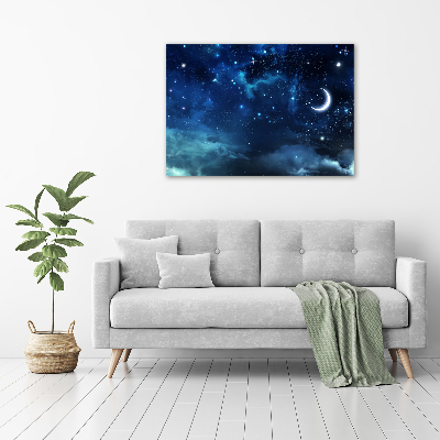 Quadro vetro Cielo stellato