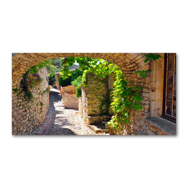 Quadro vetro Una strada affascinante