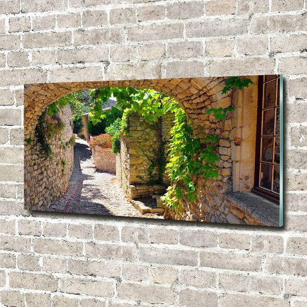 Quadro vetro Una strada affascinante