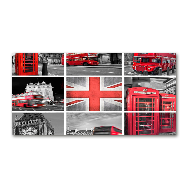 Quadro in vetro London College