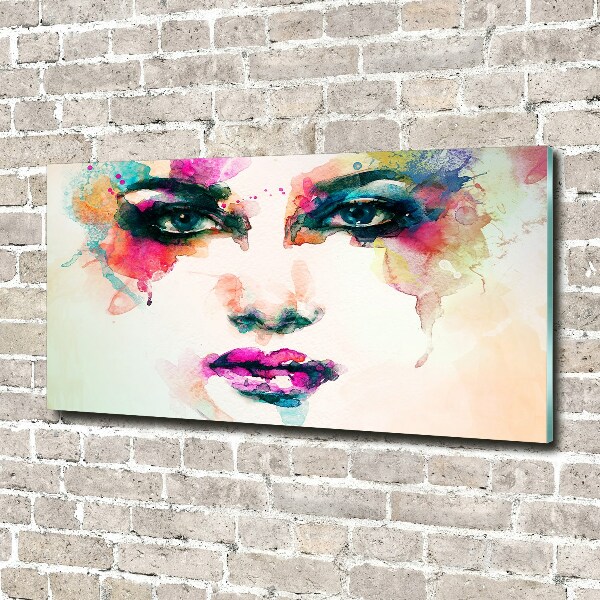 Quadro vetro Ritratto di una donna