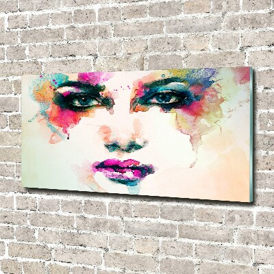 Quadro vetro Ritratto di una donna