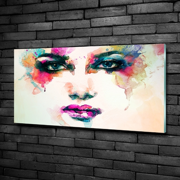 Quadro vetro Ritratto di una donna