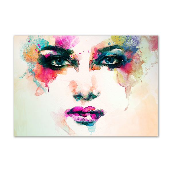 Quadro vetro Ritratto di una donna