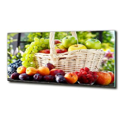 Quadro su vetro Cesto di frutta